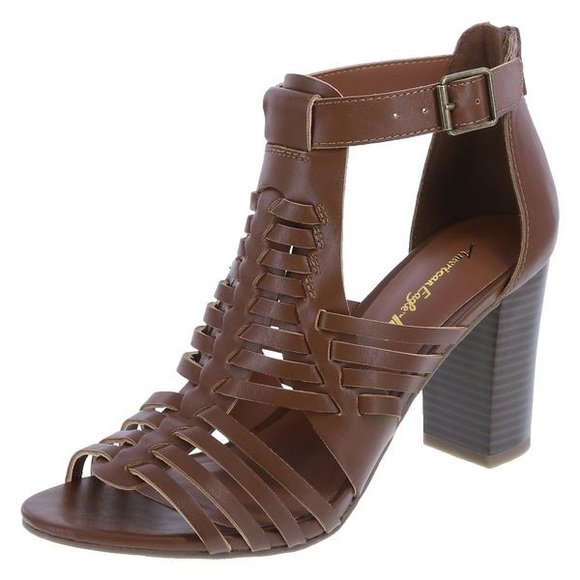 American Eagle By Payless Shoes - Havana Block Heel